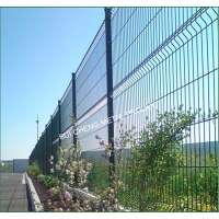 Guangzhou Factory Free Sample wire mesh fence pole zoo wire mesh fence hard wire mesh fence