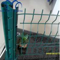 Galvanized Steel Wire Mesh Fence/Portable PVC Coated Fences/Wire Mesh(Factory)